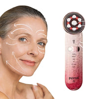 Appareil Anti-Rides Visage 7-en-1 — EMS RF LED — Lifting Raffermissant — Soin Professionnel Maison